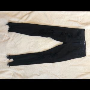Express distressed (ripped) jeans